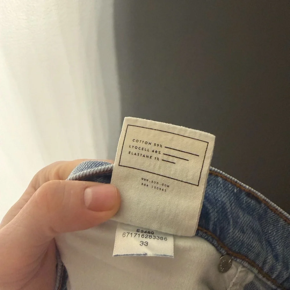 AYR The Roadie Jeans Women’s Size 33 - Picture 5 of 5